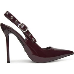 DeeZee High Heels AL96229-1 Dunkelrot