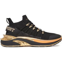 Plein Sport Sneakers Runner Chrome Surfer PADS USC0579 STE003N Schwarz