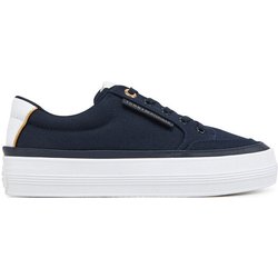 Tommy Hilfiger Sneakers Essential Vulc Textile Sneaker FW0FW08323 Dunkelblau