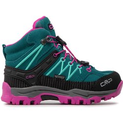 CMP Trekkingschuhe Kids Rigel Mid Trekking Shoes Wp 3Q12944 Grün