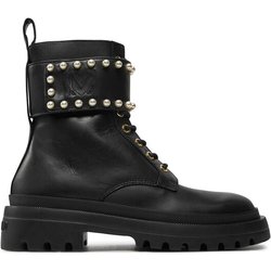 LOVE MOSCHINO Schnürstiefeletten JA24235G0LIA0000 Schwarz