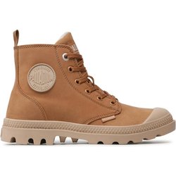 Palladium Schnürstiefeletten Pampa Hi Zip Wl 95982-252-M Braun
