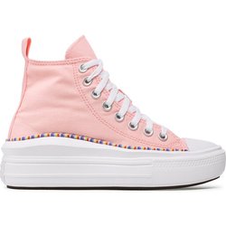 Converse Sneakers aus Stoff Chuck Taylor All Star Move Hi 272853C Rosa