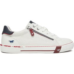 Mustang Sneakers aus Stoff 1353-309 Weiß