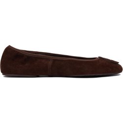Tory Burch Ballerinas Reva Travel Ballet 177247 Braun
