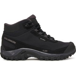 Salomon Trekkingschuhe Shelter Waterproof L47855000 Schwarz
