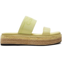 Calvin Klein Pantoletten Wedge Slide He HW0HW01966 Gelb