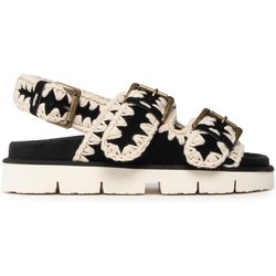 Mou Sandalen New Bio # 02-With Buckles SW461003A Schwarz