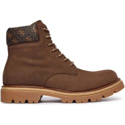 Guess Schnürstiefeletten FMFSIR LEA10 Braun