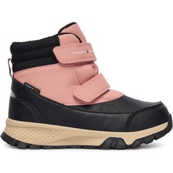 Tommy Hilfiger Schneeschuhe Velcro Bootie T1A5-34048-1592 S Schwarz