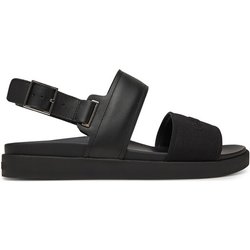 Calvin Klein Sandalen Back Strap W/ Buckle Logo HM0HM01742 Schwarz