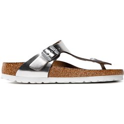 Birkenstock Zehentrenner Gizeh Bs 1003675 Silberfarben