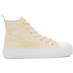 Beverly Hills Polo Club Sneakers aus Stoff BHPC026M Beige
