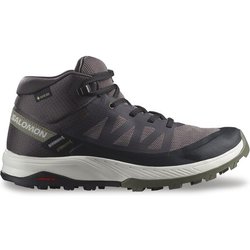 Salomon Trekkingschuhe Outrise Mid Gtx W GORE-TEX L47160700 Schwarz