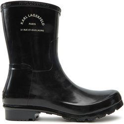 KARL LAGERFELD Gummistiefel KL47075S Schwarz