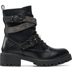 DeeZee Schnürstiefeletten WS5577-09 Schwarz