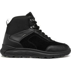 Geox Schnürstiefeletten D Spherica 4X4 B Abx D4626B 08522 C9999 Schwarz