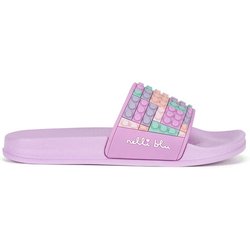 Nelli Blu Pantoletten P3047043D Rosa