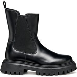 Geox Schnürstiefeletten J Maquinnens J56M6D 0CNNH C9999 D Schwarz