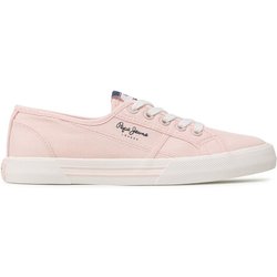 Pepe Jeans Sneakers aus Stoff Brady W Basic PLS31287 Rosa