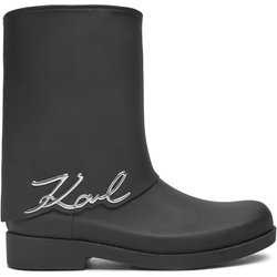 KARL LAGERFELD Gummistiefel Kalosh KL47064 Schwarz
