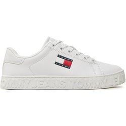 Tommy Jeans Sneakers Tjw Logo Outsole Sneaker Ess EN0EN02703 Weiß
