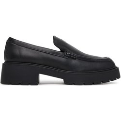 Calvin Klein Jeans Slipper Chunky Cupsole Ru Patch Lth YW0YW01862 Schwarz