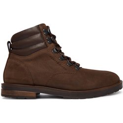 Tommy Hilfiger Schnürschuhe Cleated Hilfiger Wrm Hook Boot FM0FM05699 Braun