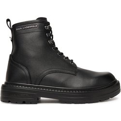 KARL LAGERFELD Schnürstiefeletten Miles KL10255 Schwarz