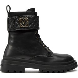 LOVE MOSCHINO Schnürstiefeletten JA24175G1LIA0000 Schwarz