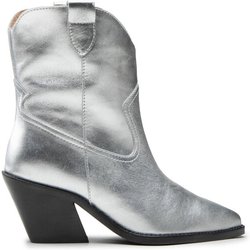 Eva Minge Cowboystiefel EM-57-12-001540 Silberfarben