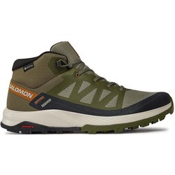Salomon Trekkingschuhe Outrise Mid GORE-TEX L47143600 Khakifarben