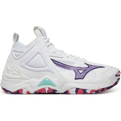 Mizuno Hallenschuhe Wave Momentum 3 Mid V1GC2317 Weiß