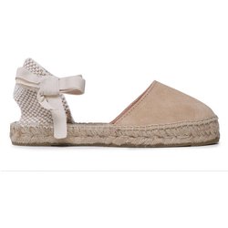 Manebi Espadrilles Suede Flat Valenciana Espadrilles K 1.1 P0 Beige