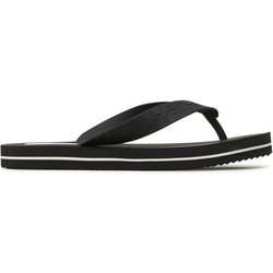 Tommy Jeans Zehentrenner Tjw Flag Eva Beach Sandal EN0EN02194 Schwarz