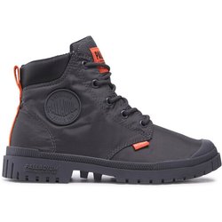 Palladium Schnürstiefeletten Pampa Sp20 Cuff Wp+ 76835-021-M Grau