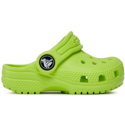 Crocs Pantoletten Classic Kids Clog T Limeade 206990 Grün