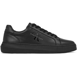 Calvin Klein Jeans Sneakers Chunky Cupsole Mono Lth YM0YM00681 Schwarz