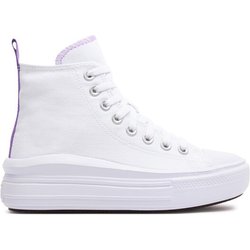Converse Sneakers aus Stoff Chuck Taylor All Star Move Platform A03667C Weiß
