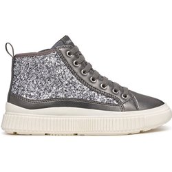Geox Sneakers J Laquinny Girl J46M3D 0EWNF C1009 M Silberfarben