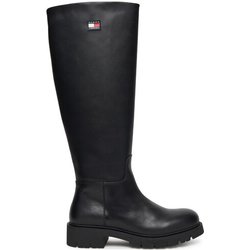 Tommy Jeans Stiefel Tjw Stretchy Long Shaft Boot EN0EN02828 Schwarz