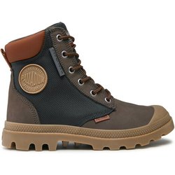 Palladium Schnürstiefeletten Pampa Sc Wpn U-S 77235-236-M Braun