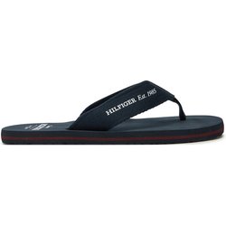 Tommy Hilfiger Zehentrenner Hilfiger 85 Beach Sandal FM0FM05339 Dunkelblau