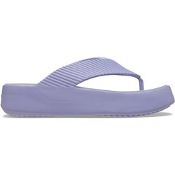 Crocs Zehentrenner Getaway Groove Platform Flip 210700 Violett