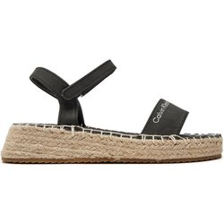 Calvin Klein Jeans Espadrilles Rope Wedge V3A7-80839-1708 S Schwarz