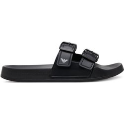 Emporio Armani Pantoletten XVPS13 XR275 K485 Schwarz
