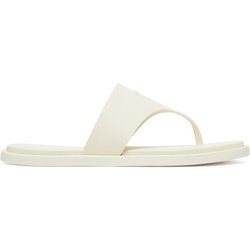 Calvin Klein Zehentrenner Toepost Tpu Slide HW0HW02836 Écru