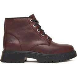 Timberland Schnürschuhe Cambria Valley Mid TB0A42B8EIW1 Dunkelrot
