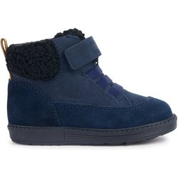 Geox Schnürschuhe B Hynde Boy Wpf B362HC 03222 C4002 M Dunkelblau