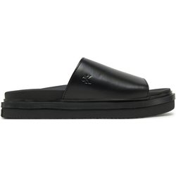 Calvin Klein Jeans Pantoletten Flat Molded Sandal Slide YW0YW01710 Schwarz